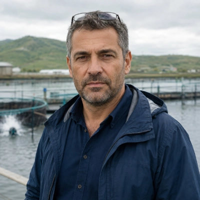 Nicolae Dumitrescu, aquaculture research specialist at the Ecofish Project, Bucharest
